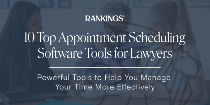 Appointment scheduling for lawyers