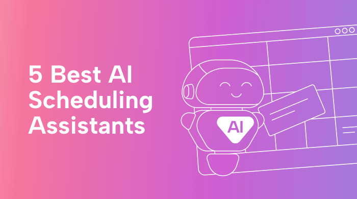 Intelligent scheduling with AI
