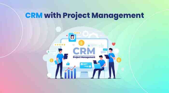 CRM with project management