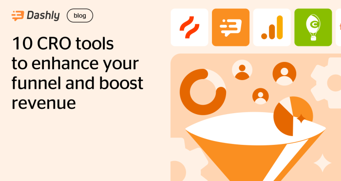 Conversion rate optimization tools