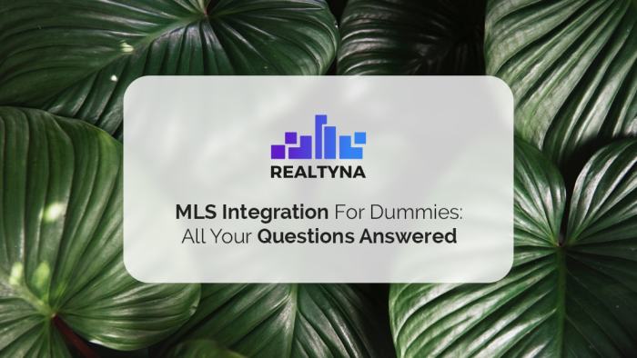 CRM with MLS integration