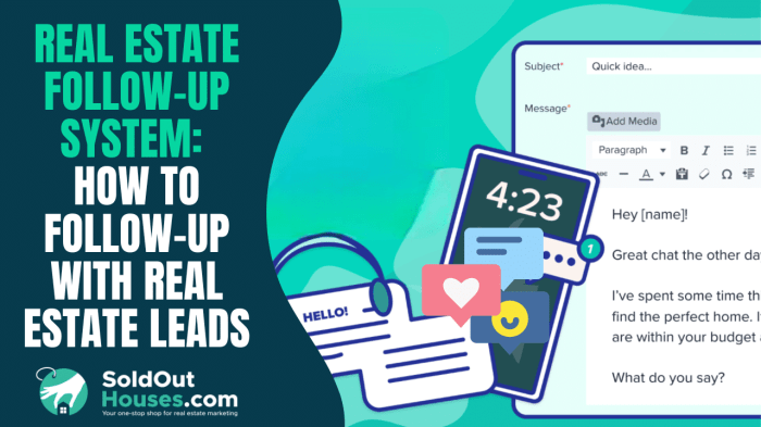 Real estate customer follow-up tools