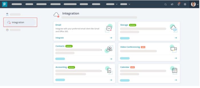 CRM integrations with email