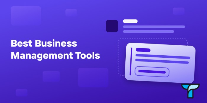 Top business management tools