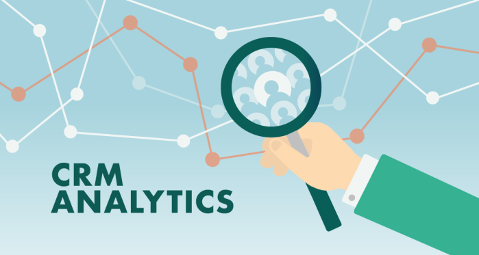 CRM software with analytics