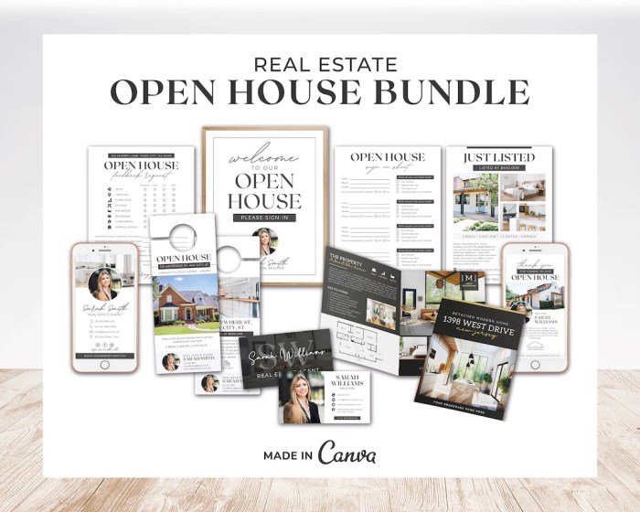 Open house marketing tools