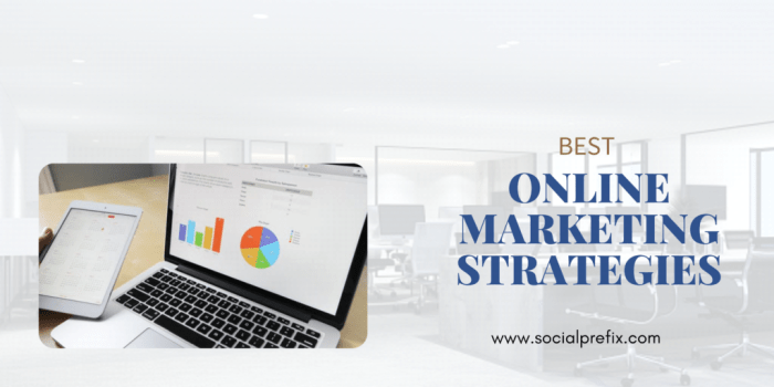 Online service marketing strategies