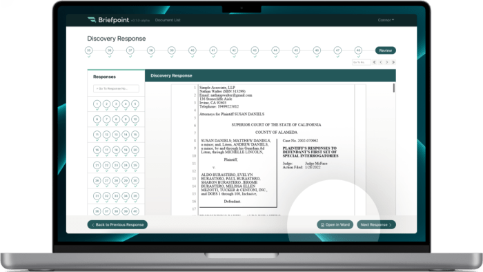Legal document automation
