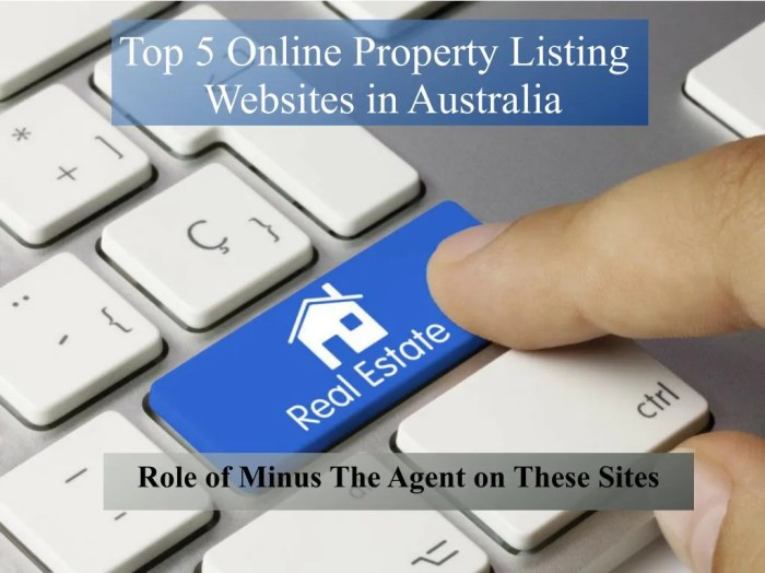 Property listing websites